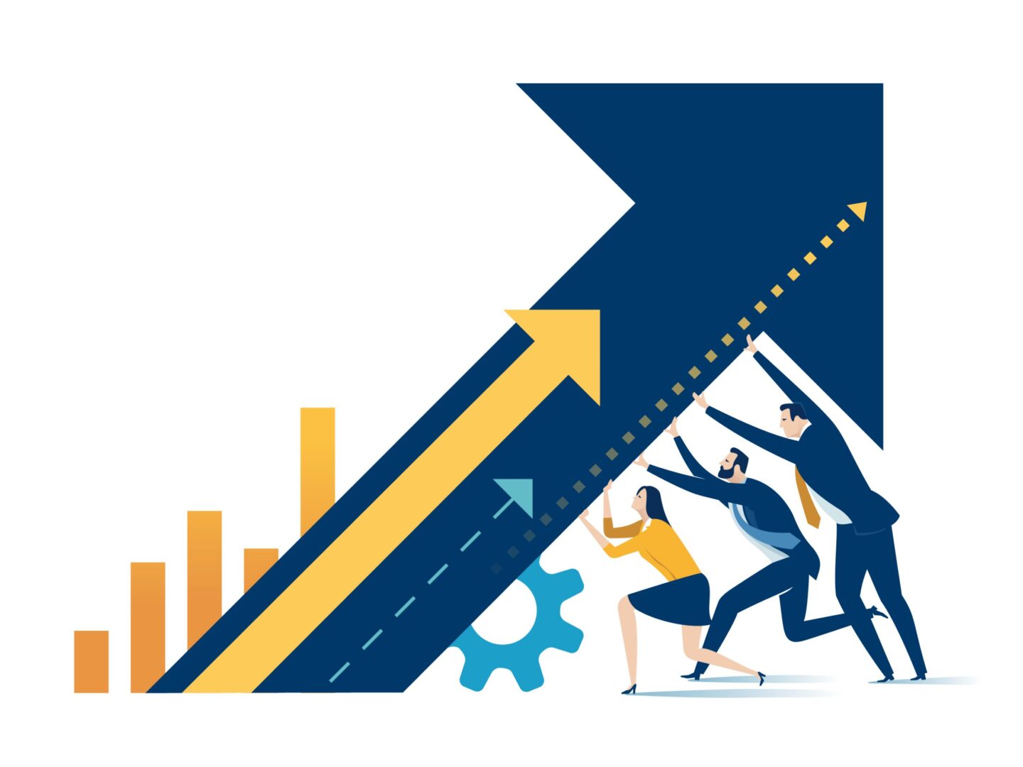 Stop,Falling.,Save,Falling,Economy,Business,Vector,Illustration. Stop,Falling.,Save,Falling,Economy,Business,Vector,Illustration.
