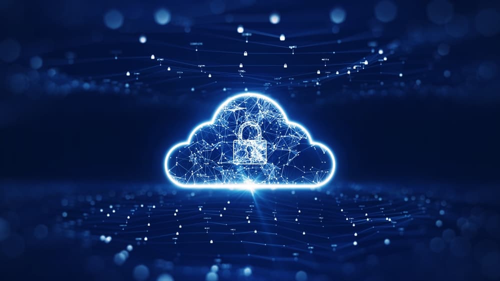 The SSE Magic Quadrant describes top cloud security service vendors, conceptualized as a cloud with glowing network nodes and a padlock. The SSE Magic Quadrant describes top cloud security service vendors, conceptualized as a cloud with glowing network nodes and a padlock.