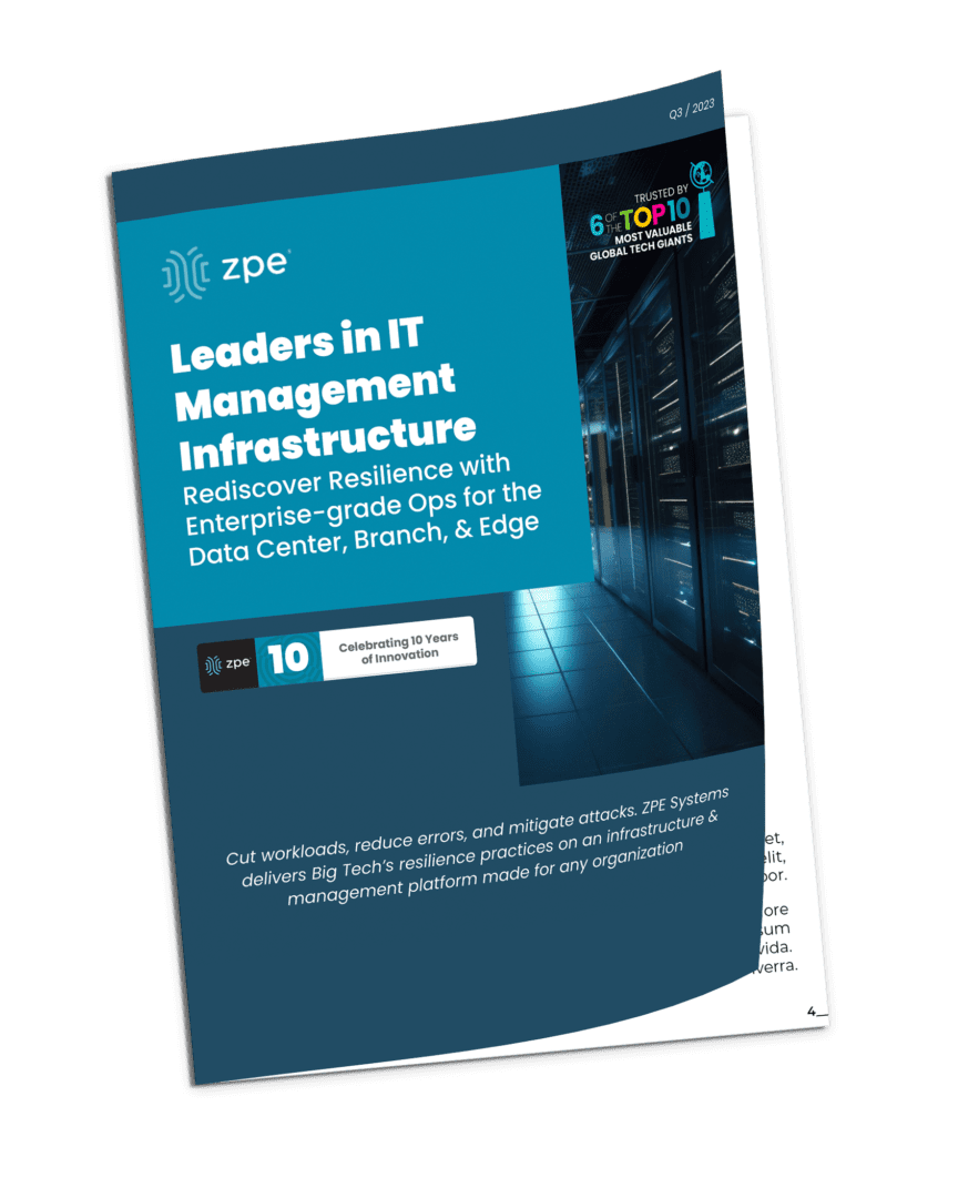 ZPE Systems – Leaders in IT Management Infrastructure