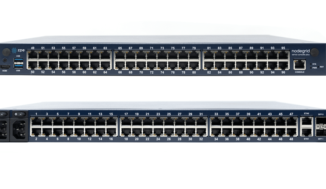 ZPE Systems Announces Nodegrid Serial Console Plus, a High-density, Cellular-enabled Serial Console for Datacenters and Critical Remote Locations