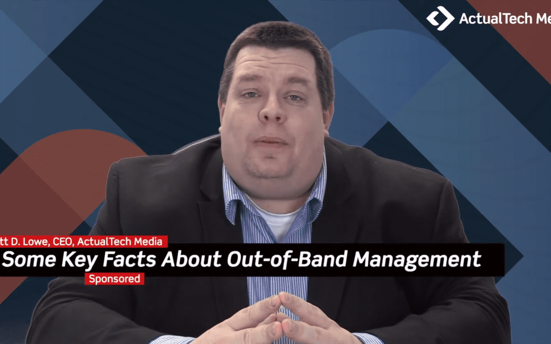 Scott D. Lowe speak about OOB Management